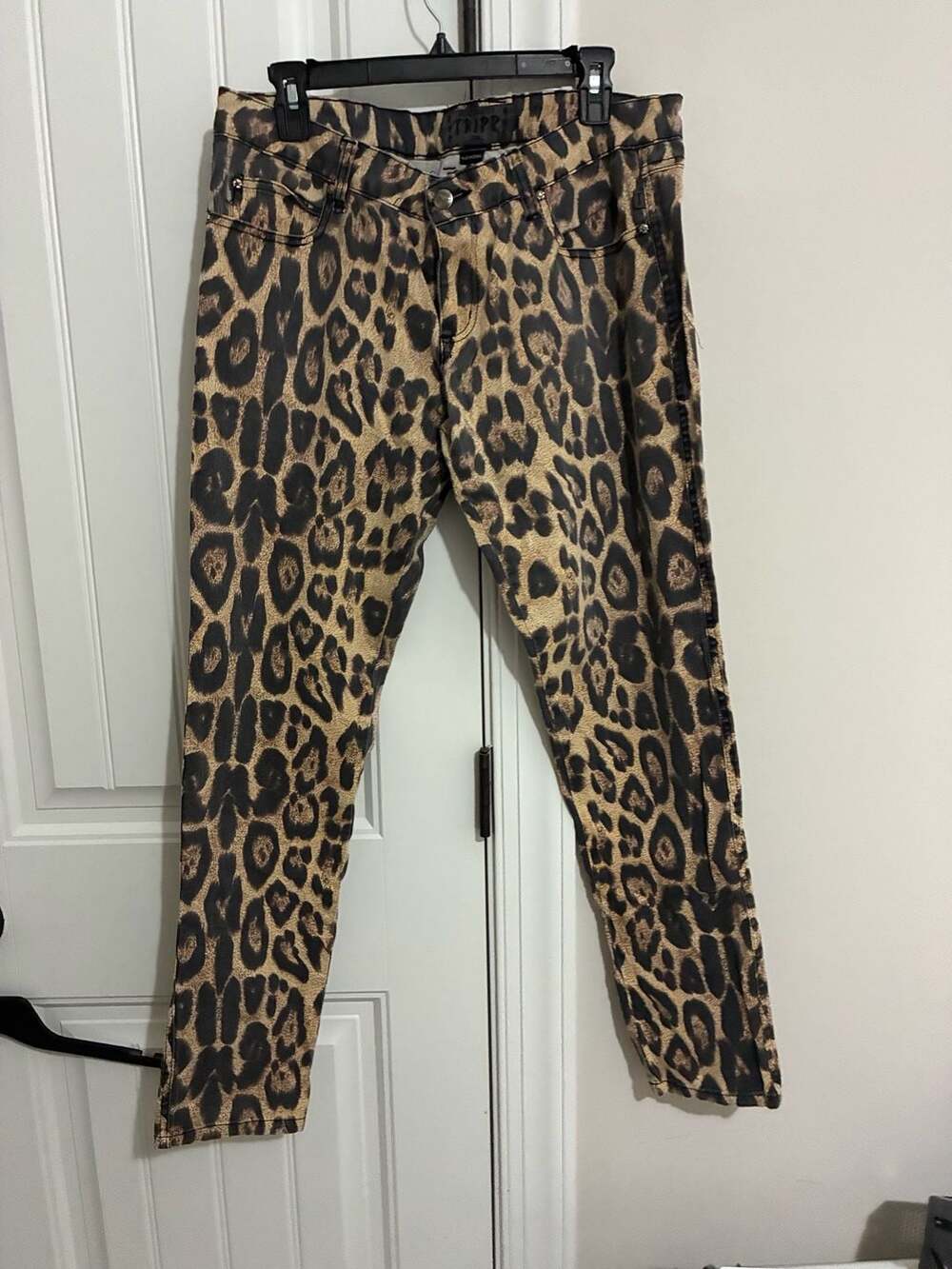 Tripp NYC Leopard Print Skinny Jeans Size 15